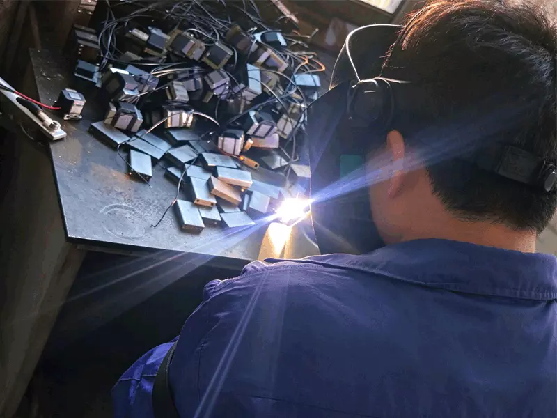 Precision Welding for Vibration Feeder Electromagnetic Coil Assemblies